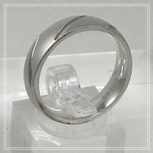 Handcrafted Diamond-Cut Wedding Band Ring | Vintage 925 Silver | Size 9.5 | 6.5g